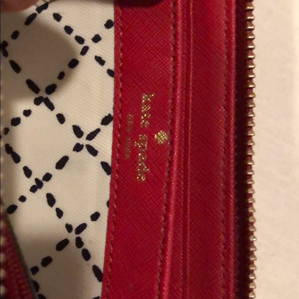 Kate Spade Red Wallet - Picture 7 of 8